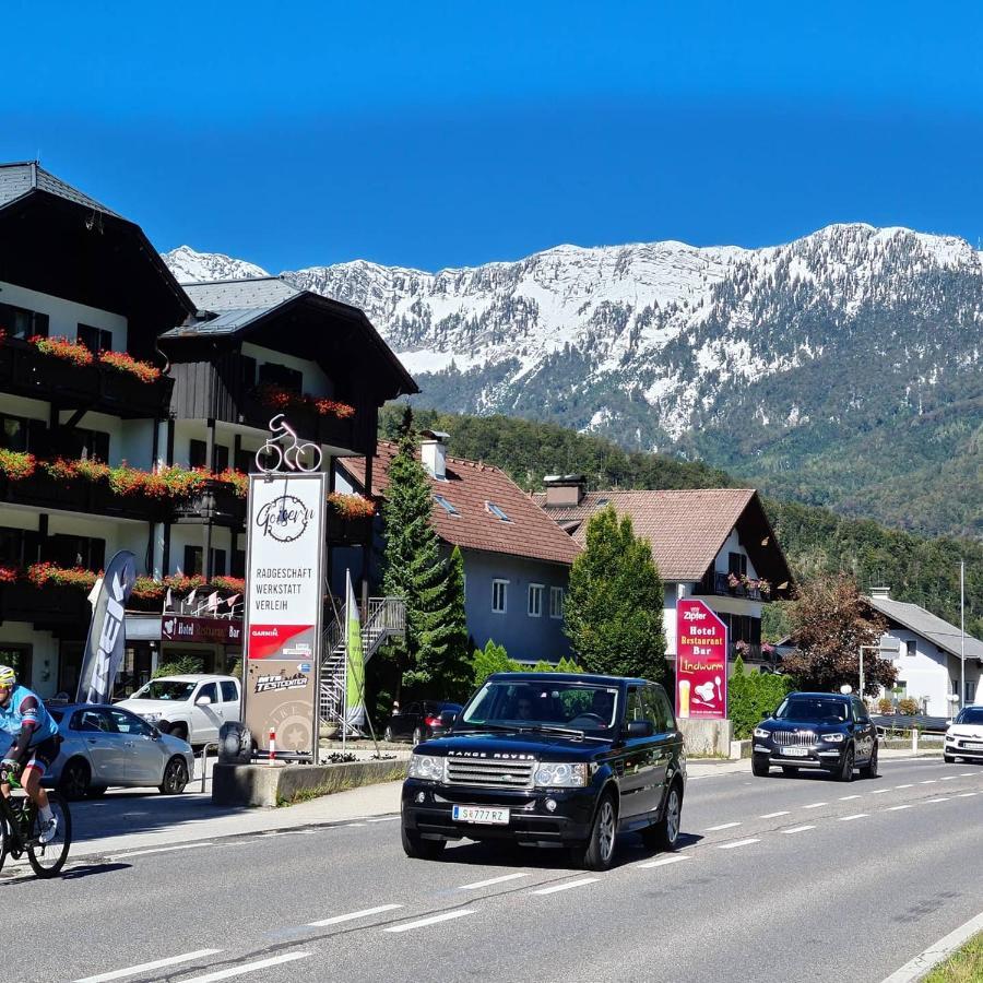 Hotel Lindwurm Bad Goisern Bagian luar foto